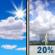 Today: Mostly Sunny then Slight Chance Showers And Thunderstorms