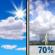 Saturday: Mostly Sunny then Chance Showers And Thunderstorms