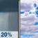 Friday: Slight Chance Rain Showers then Partly Sunny